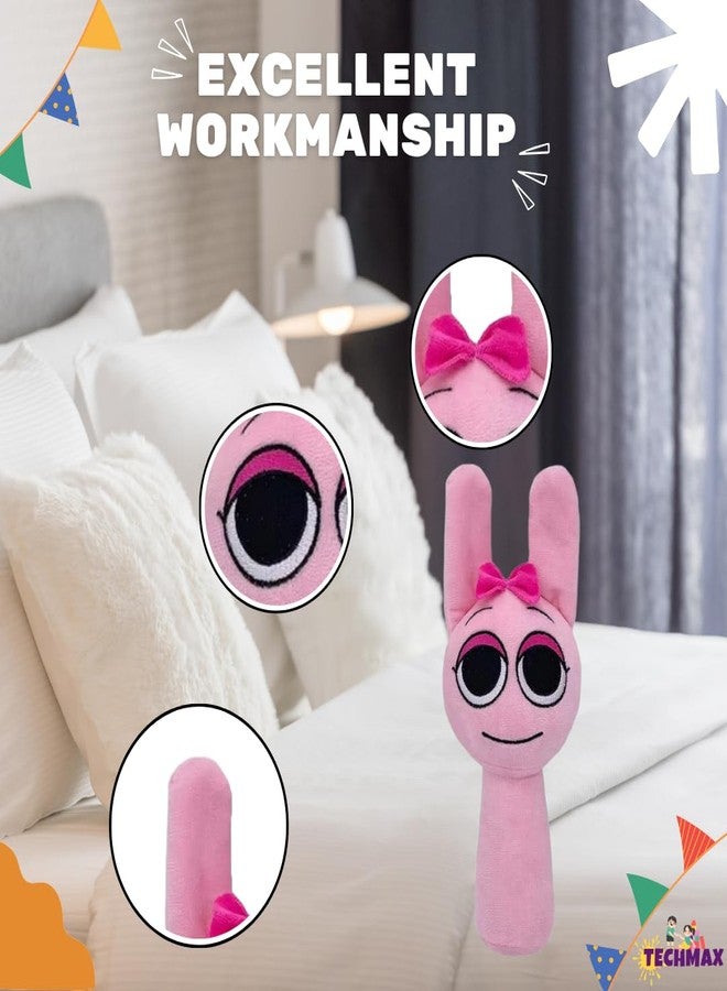 TechMax Solution Pink Bow Sprunki Plush Toys - Image 4